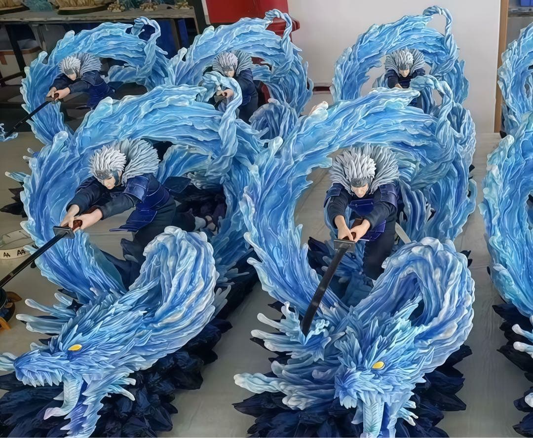 NARUTOナルト　飛雷神斬り　千手扉間　ガレージキッド　フィギュア　完成品