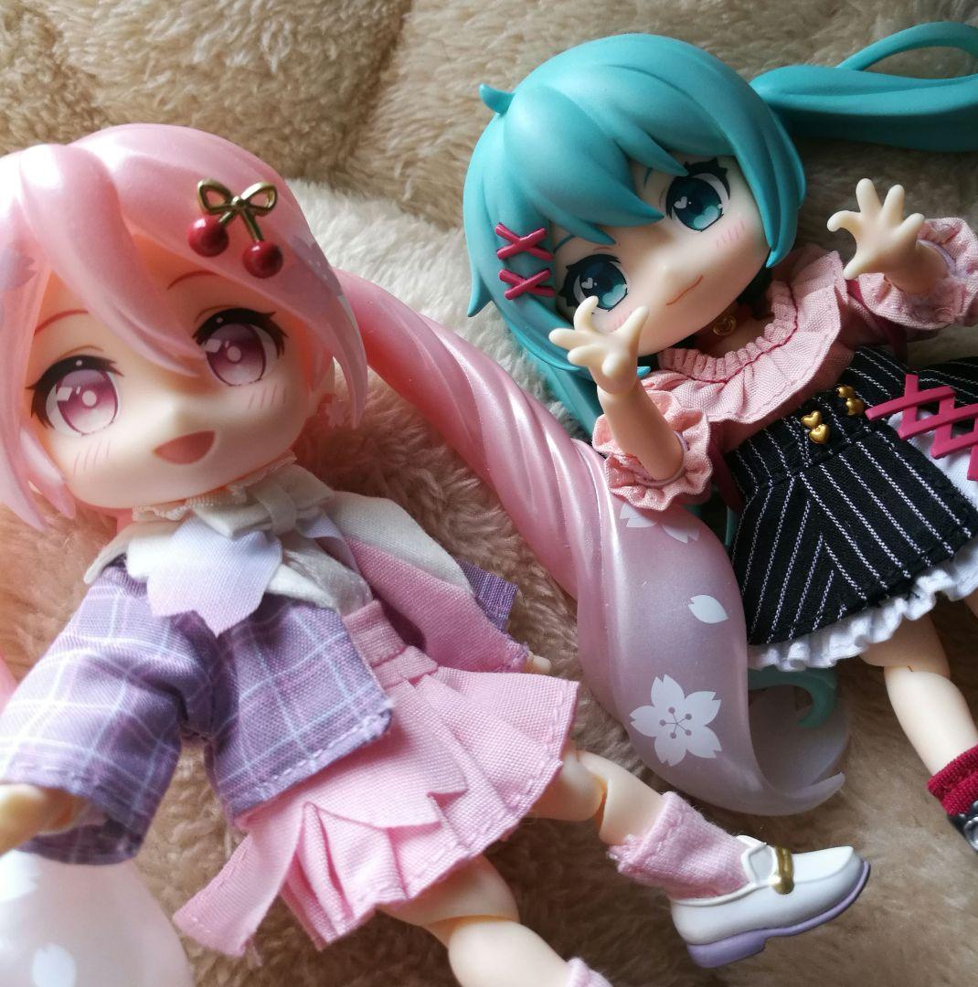ねんどろいどどーる 初音ミク 桜ミク デートコーデver. お花見コーデ