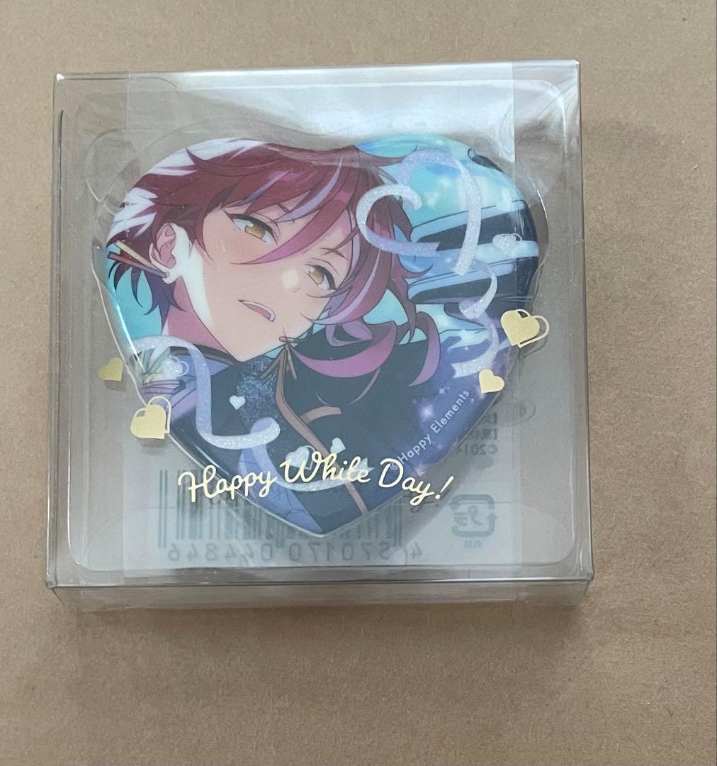 あんスタ ホワイトデー ハート缶バッジ - メルカリ