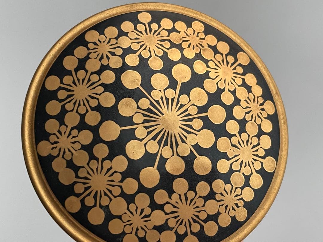 陶芸家 作家物 厳島豊之助 金彩 茶器 茶入 棗 香合 中次茶入