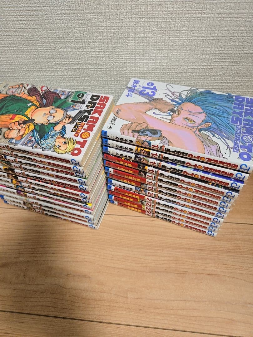 サカモトデイズ 全巻セット 1-24巻 ブックカバー付き ☆SAKAMOTO DAYS