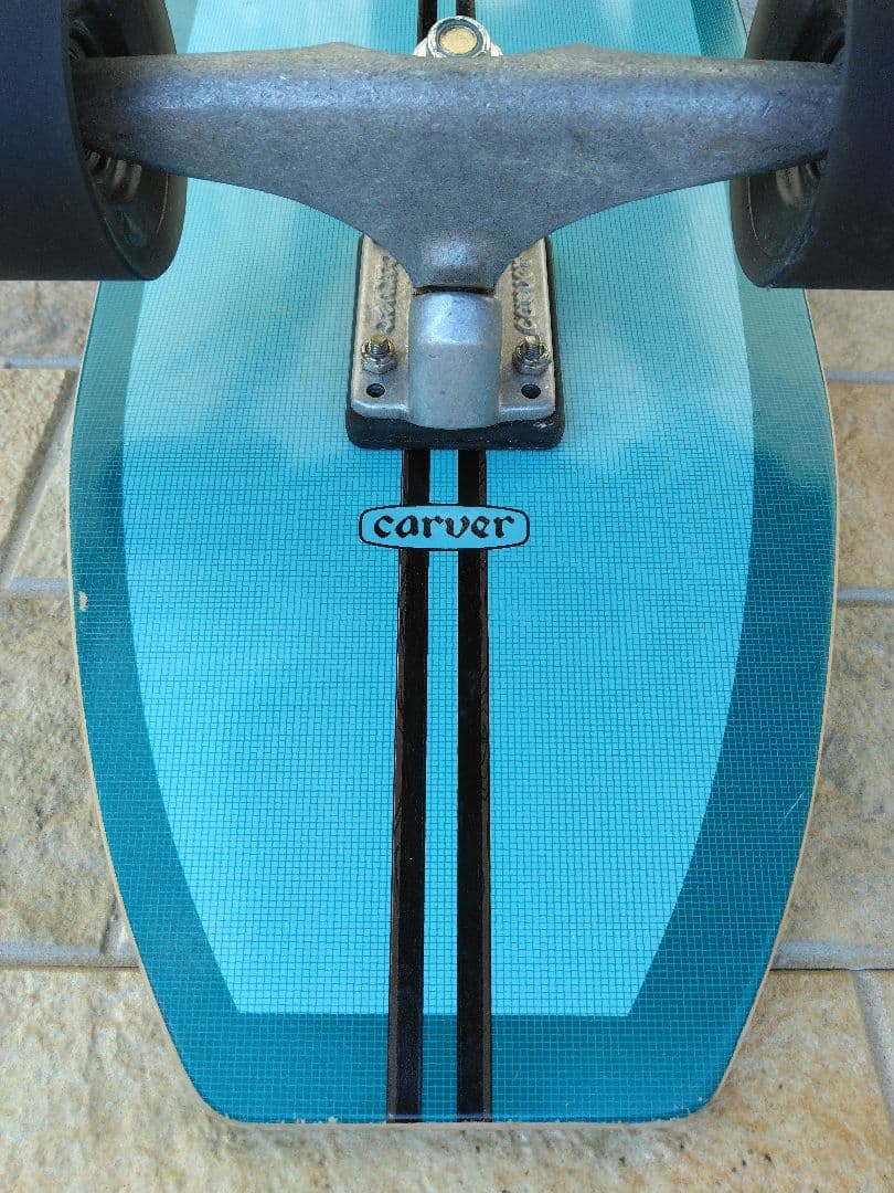 希少良品 箱付 Carver Tyler スケートボード ロング C7 36.5