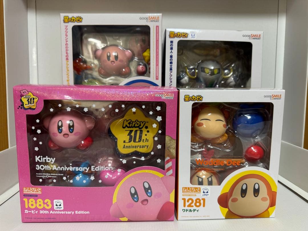 星のカービィ ねんどろいど4点セット - メルカリ