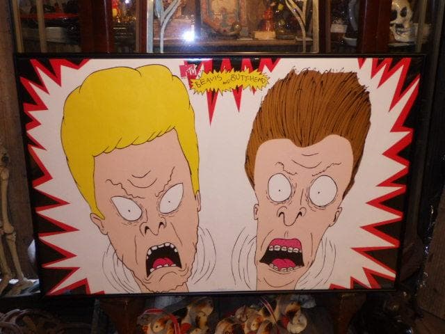 90'S☆ビーバス&バットヘッド☆ポスター☆24☆MTV☆ビンテージ☆USA