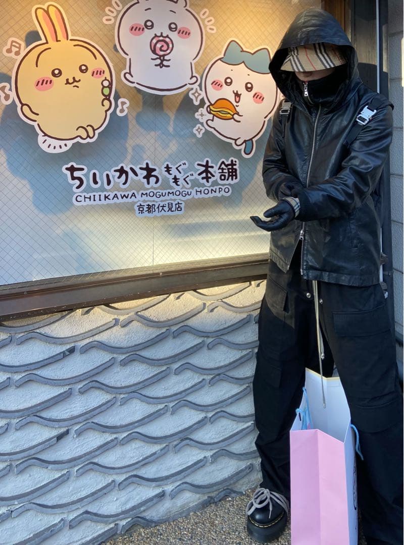 【激レア良品】00s OPIUM Y2K レザーバラクラバ パーカー