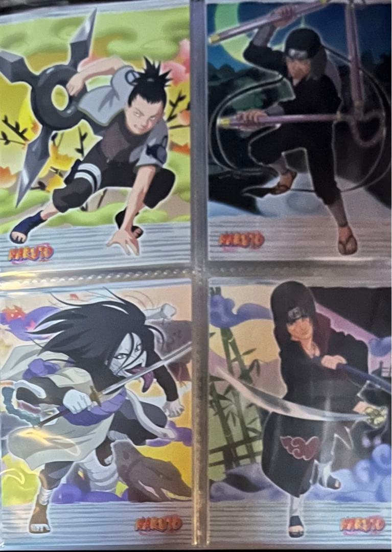 お買い得‼️NARUTO-ナルト- DVD初回特典のカード フルコンプ‼️全24枚‼️