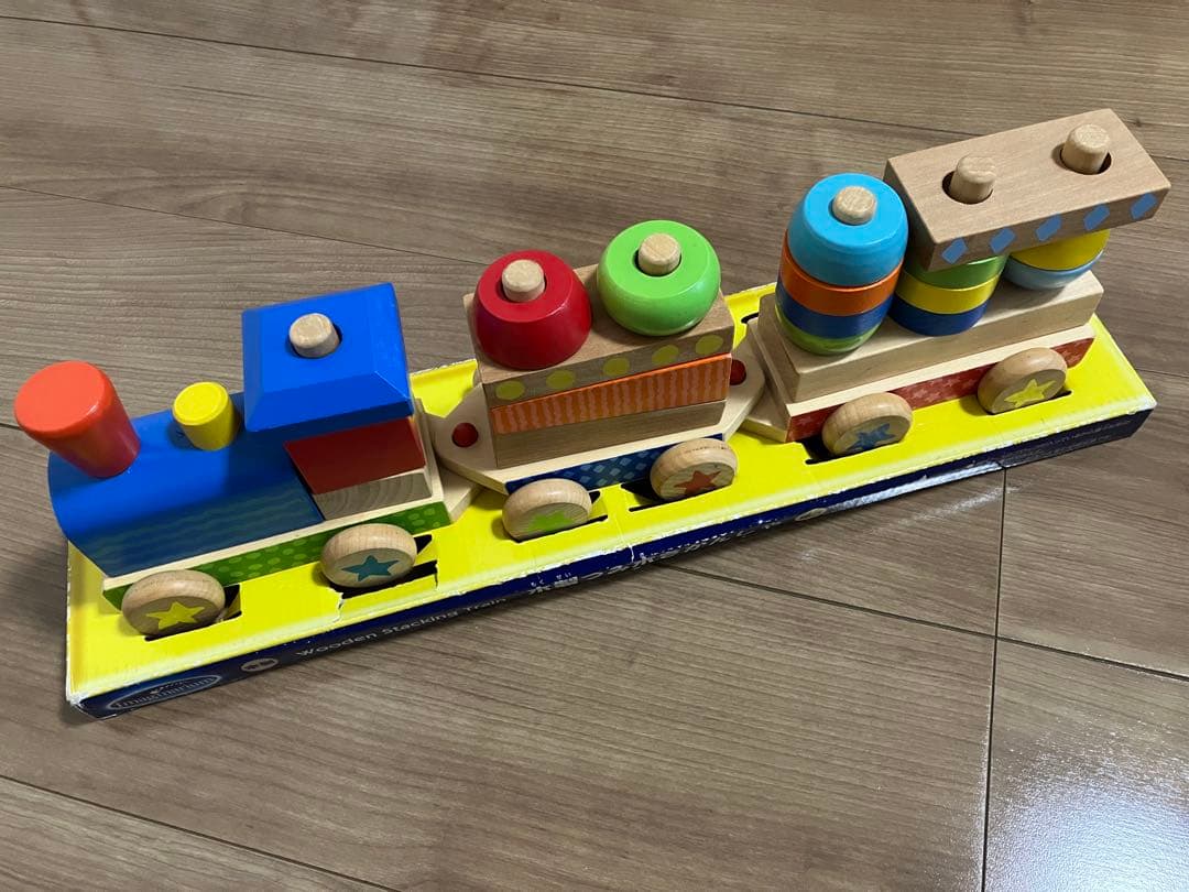 知育玩具　7点セット　アンパンマン　トーマス　木製玩具