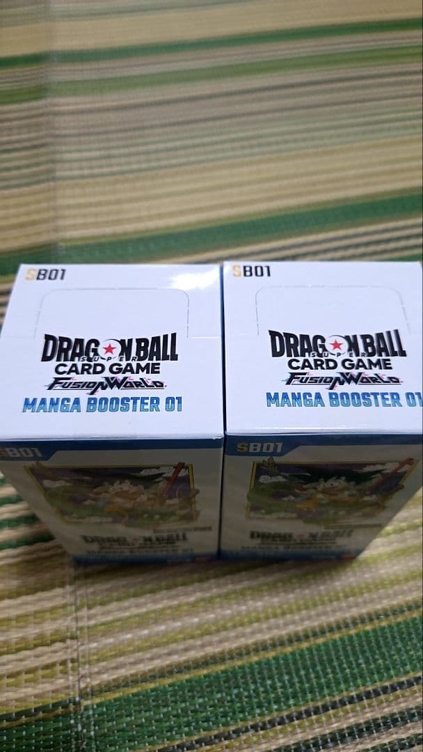 ドラゴンボール フュージョンワールド マンガブースター 01 2BOXテープ付き