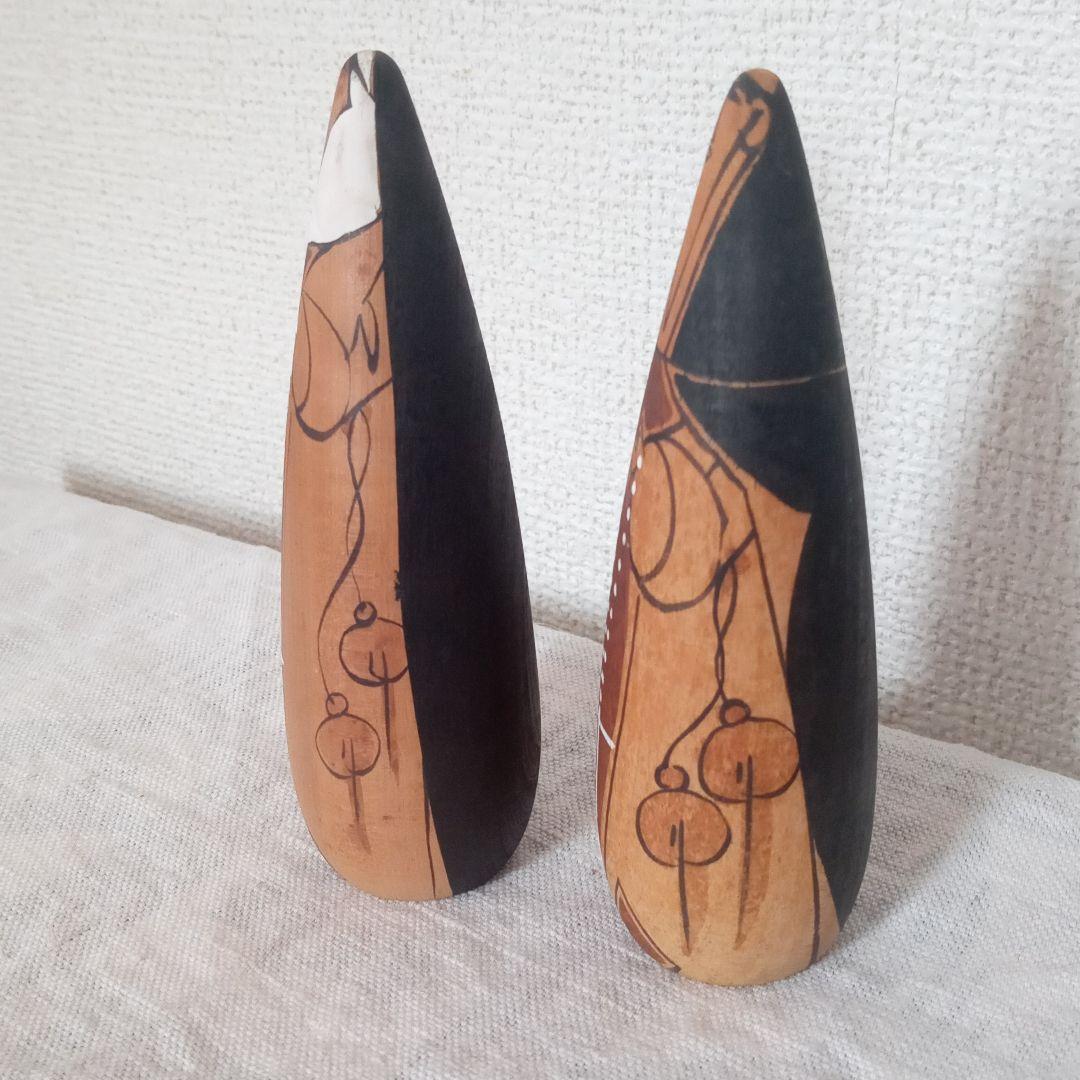 木彫り 修道女 シスター 北海道 売れ筋 函館 トラピストこけし 民芸品