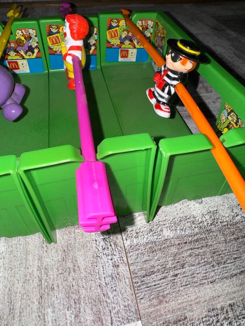 マクドナルド サッカー グリマス ハンバーグラー フィギュア フルコンプ