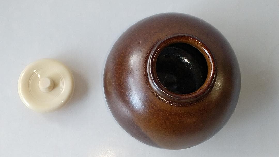 笹田有祥 摸 富士茄子茶入 大名物 仕覆 剣先緞子 御簾手モール 共箱 栞 新品