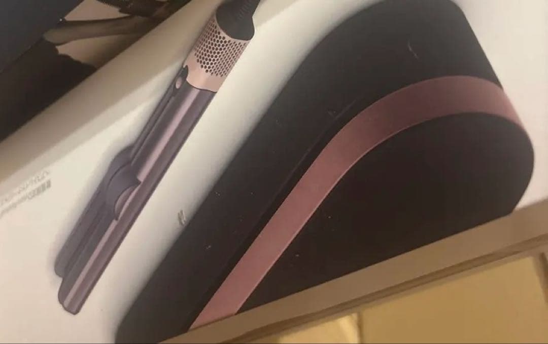 ダイソン　ストレートドライヤー　パープル