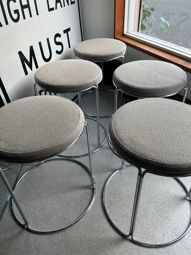 CK−750 KOKUYO コクヨ 丸椅子 5 スチール　スツール　ファニチャー