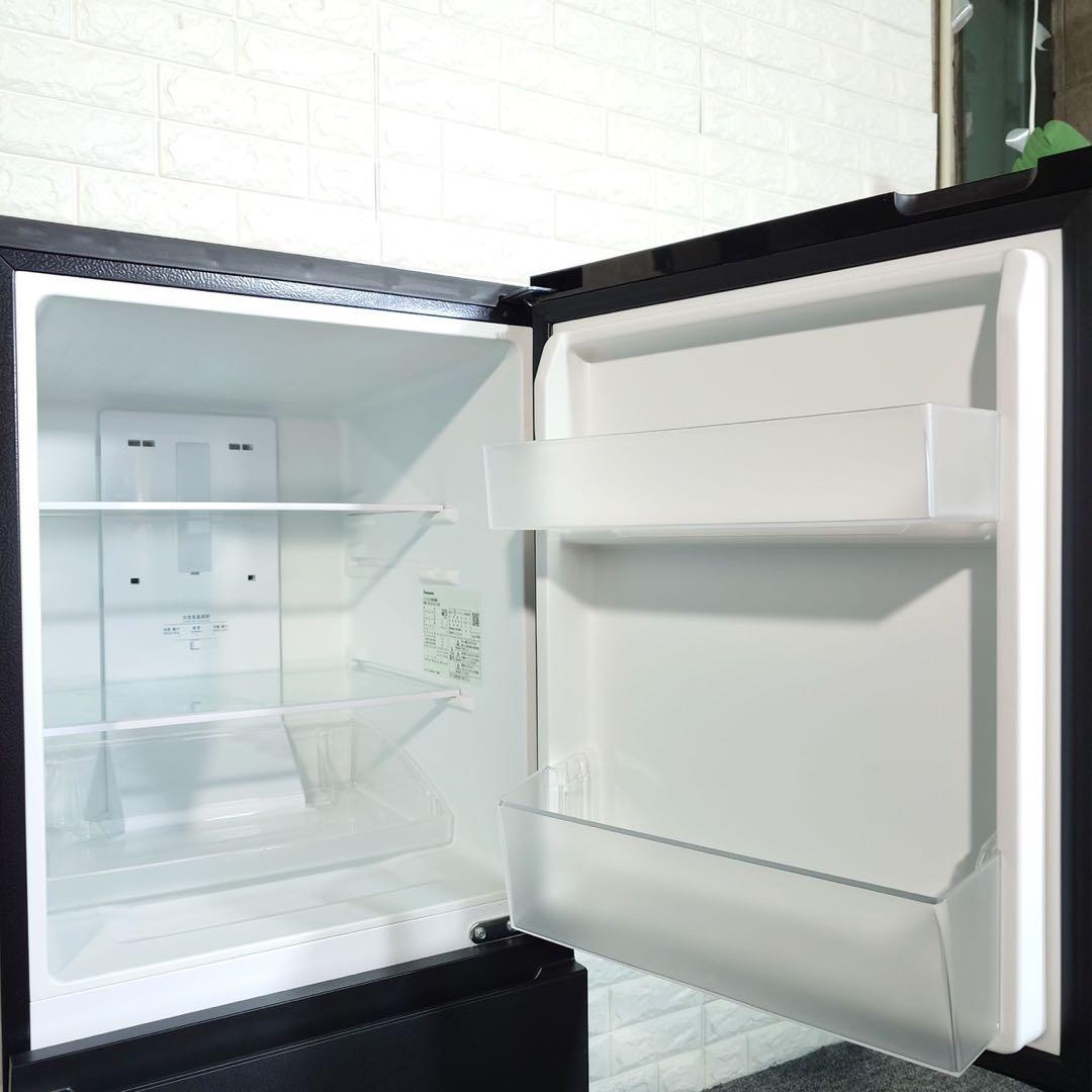 Panasonic 冷蔵庫 NR-B16C1-K 156L 2023年 I041