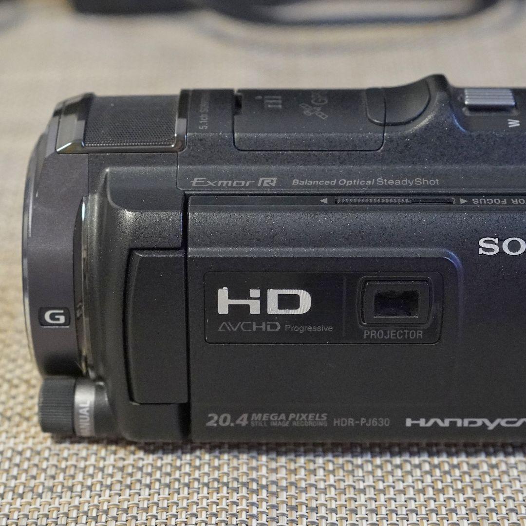 SONY HDR-PJ630 ハンディカム 本体 電池2個