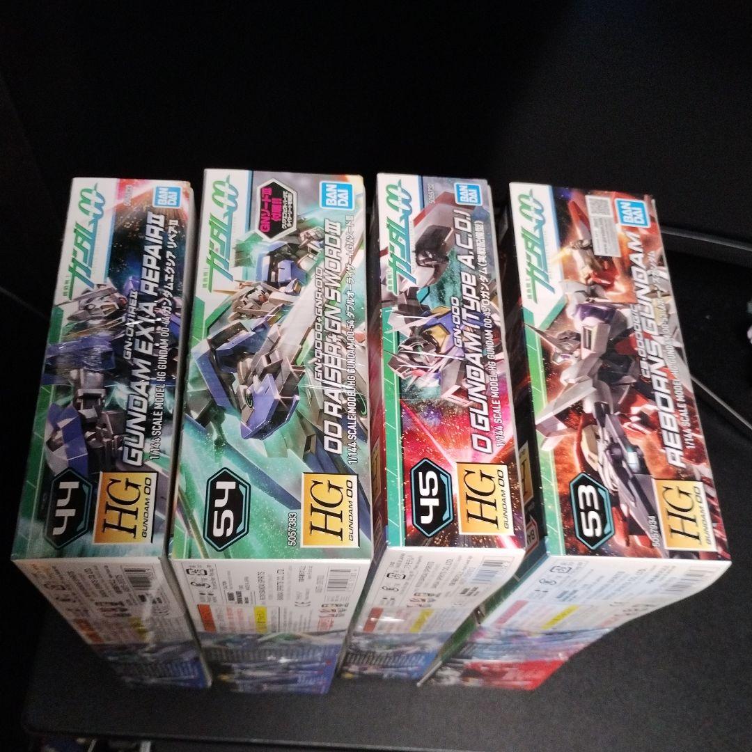 未開封新品 HG ガンダム00 セカンドシーズン最終決戦機体 4個セット