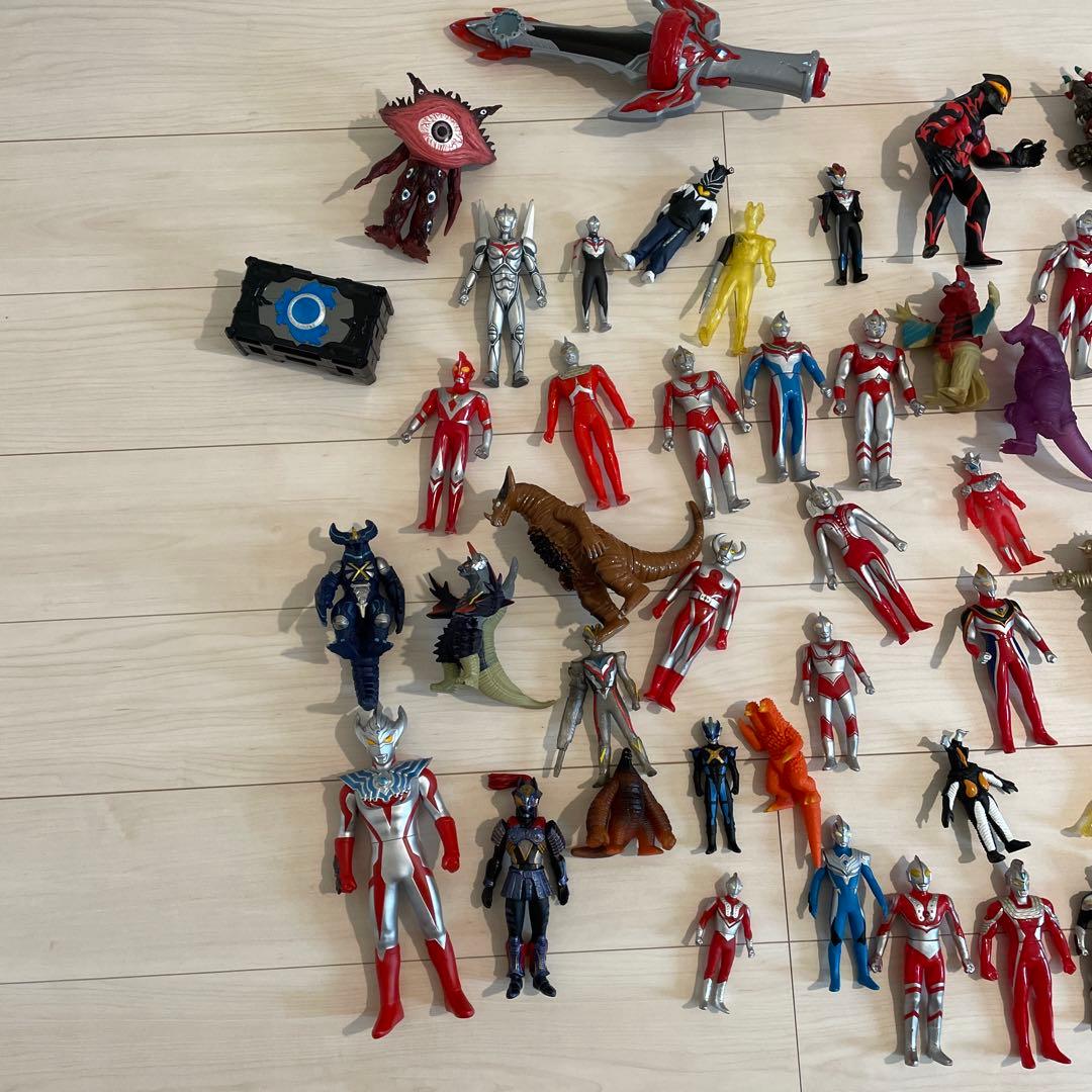 ウルトラマン　ソフビ　日本製　指人形　その他