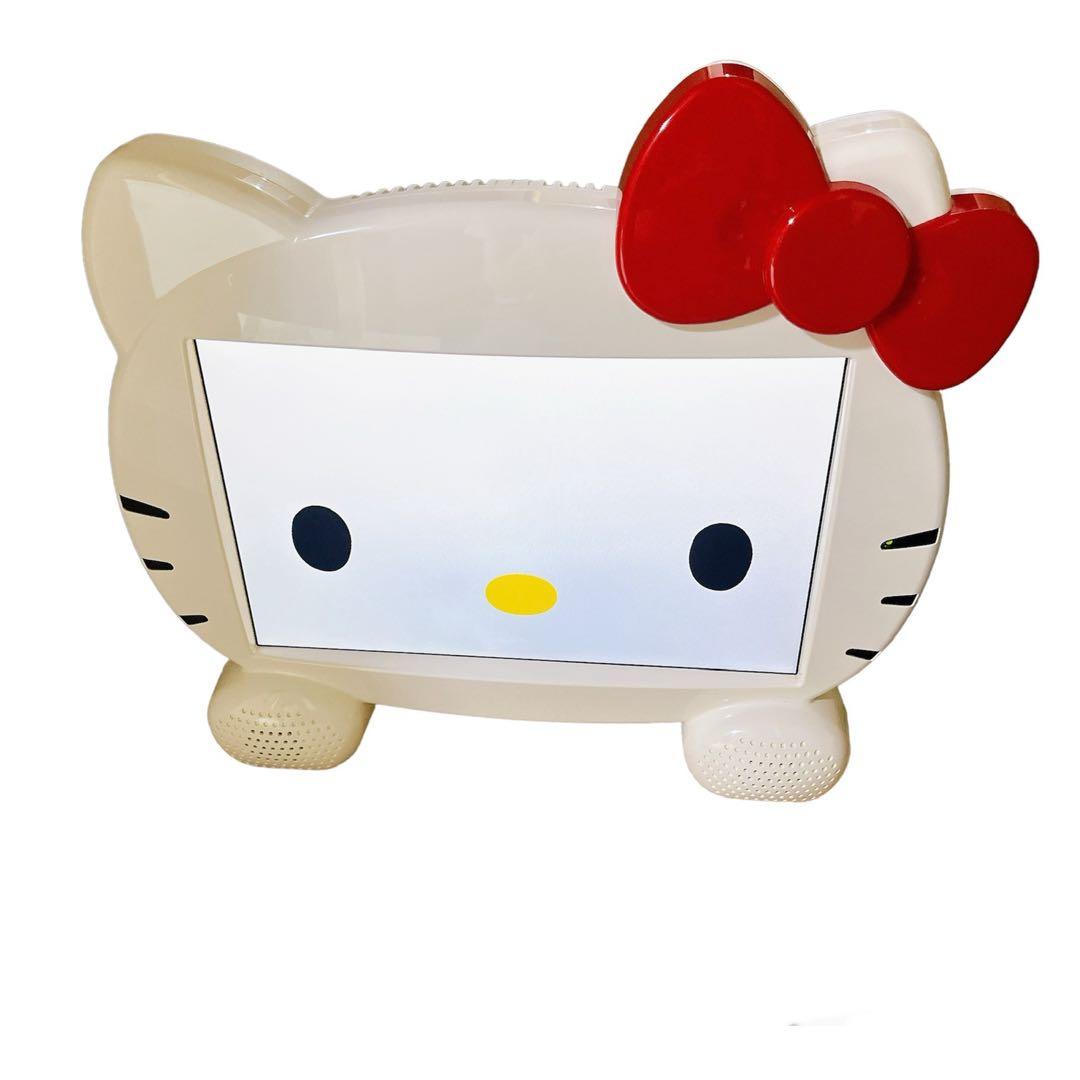 希少】サンリオハローキティ型 地デジ液晶テレビ DY-133KT 13.3V型