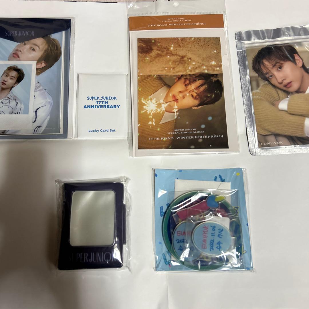 super junior スジュ　スーパージュニア　トレカ　ウニョク　イトゥク