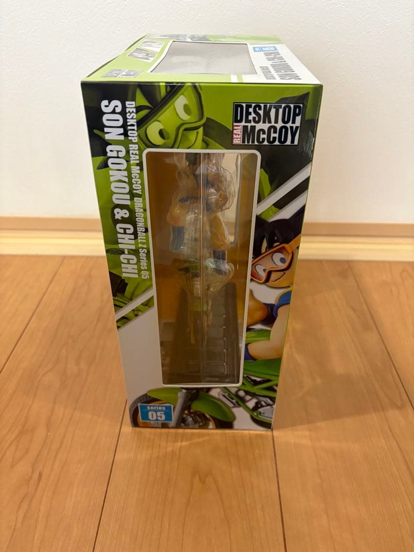 新品未開封 ドラゴンボール デスクトップリアルマッコイ 05 孫悟空&チチ