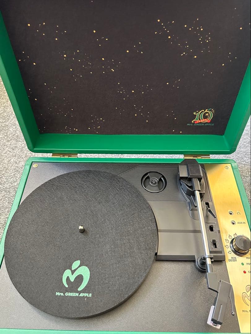 ☆Mrs.GREEN APPLE レコードプレーヤー - メルカリ