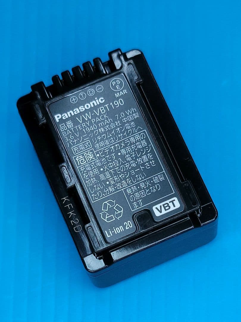 【美品】Panasonic HC-VX990M-W 4Kビデオカメラ