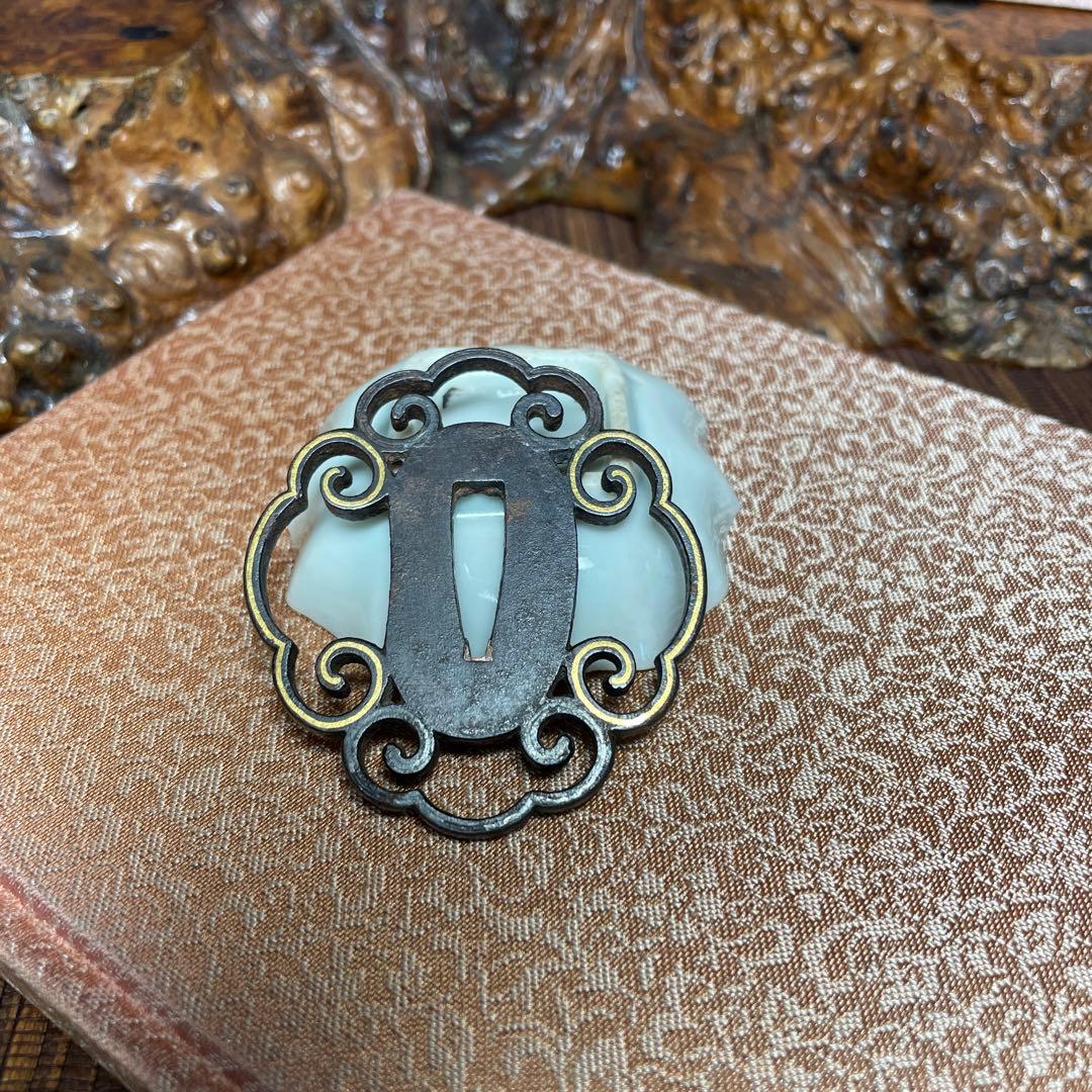 鍔 日本刀 刀装具 鐔 骨董 古美術