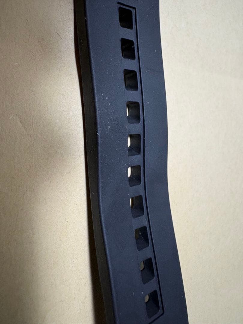 ごま　 ブライトリング純正ステンレスバックル 、ラバーベルトセット