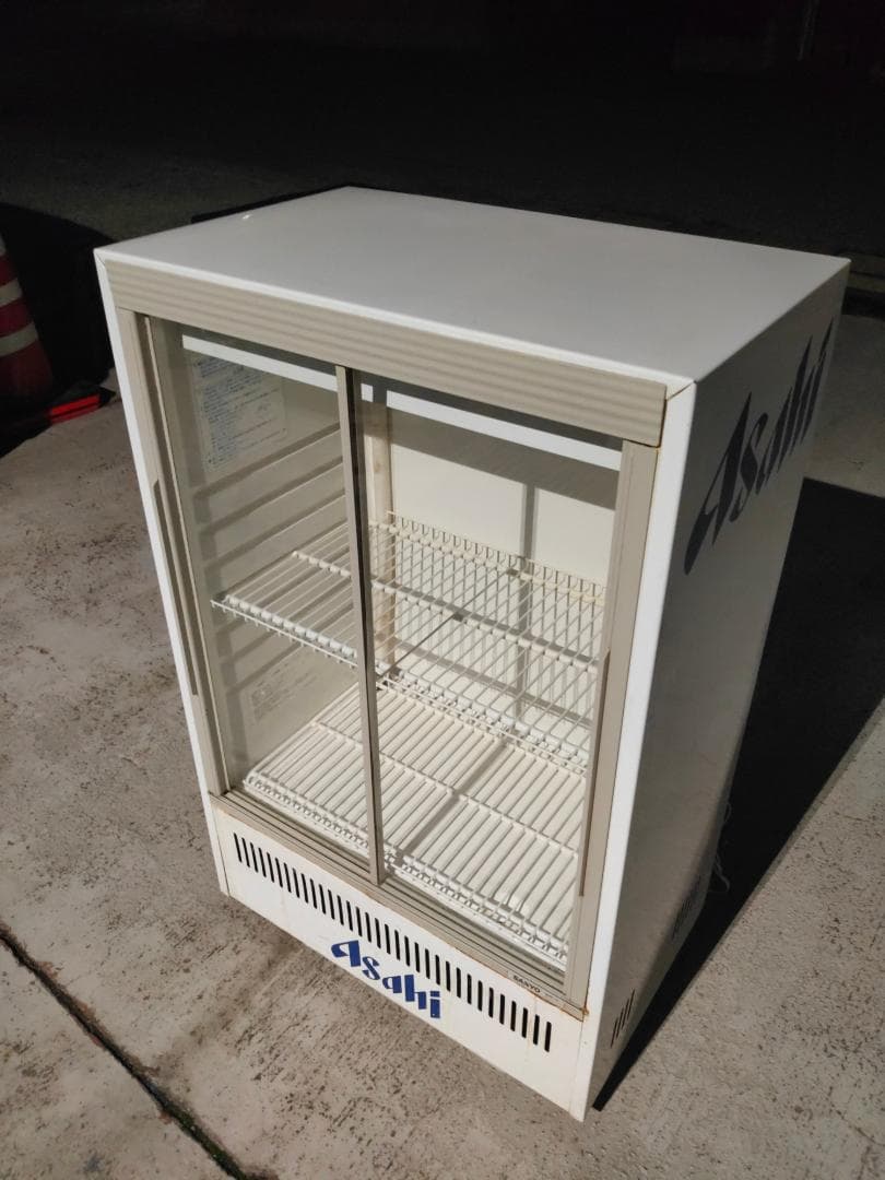 SANYO冷蔵ショーケース☆117L☆業務用☆瓶ビール冷やし☆動作良好☆冷蔵庫