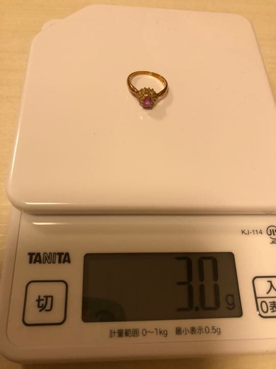 Miki PROFIAページ☆パライバトルマリンピンクダイヤモンドリング