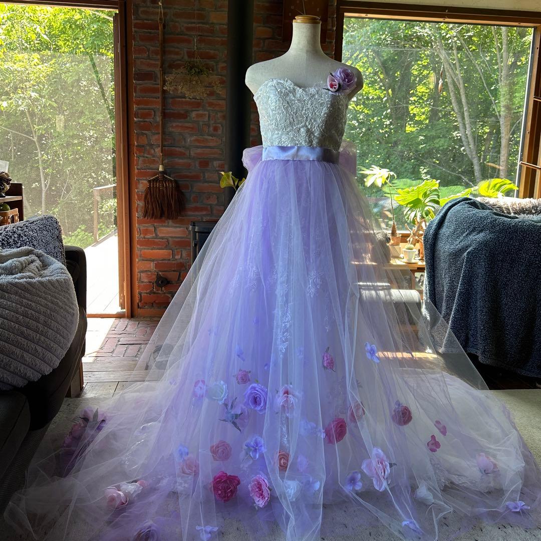 ぺ*こ様 ウエディングドレス用オーバードレス