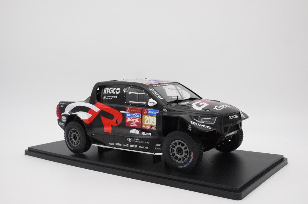 1/18 トヨタ GR DKR ハイラックス evo ダカールラリー 2024