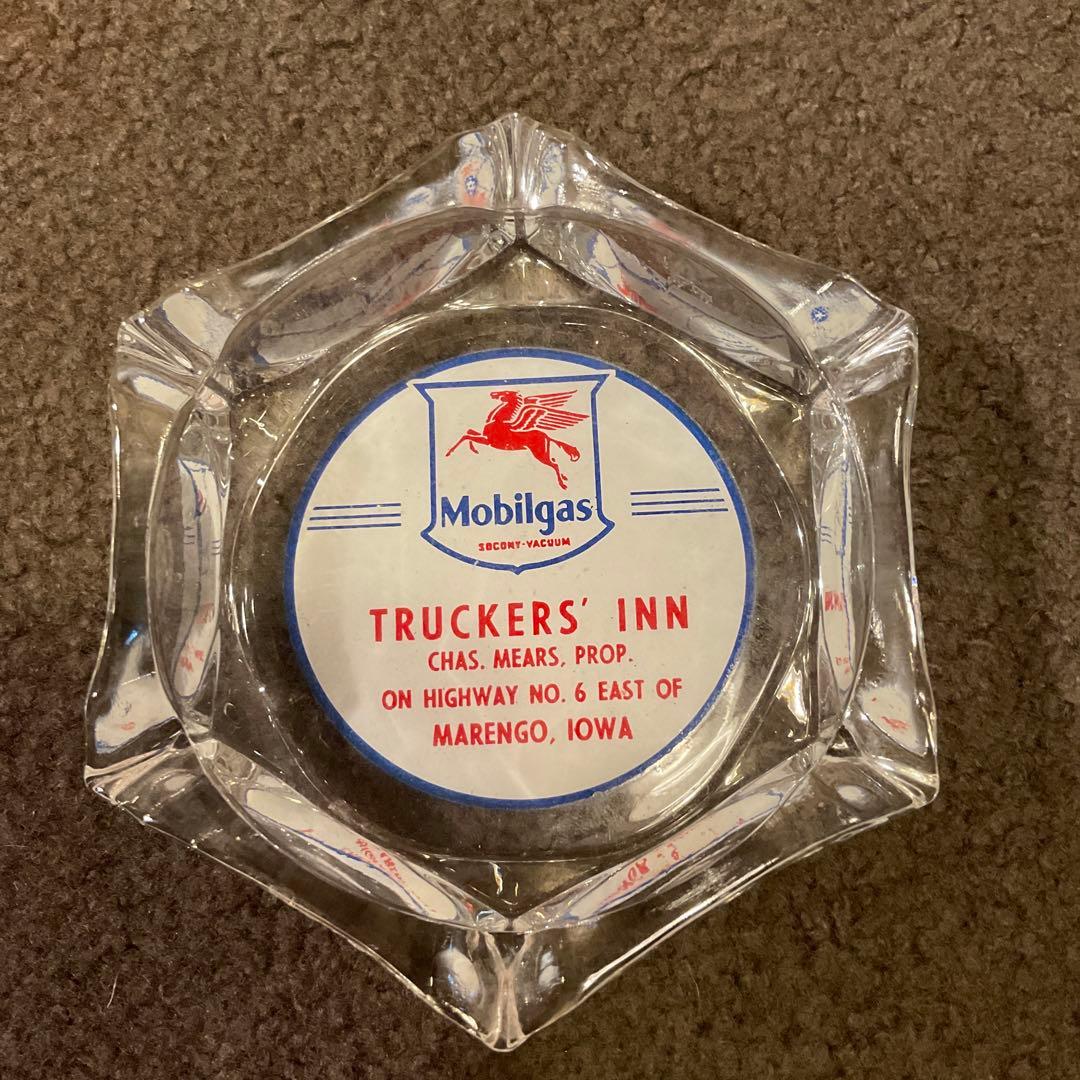 モービルガス灰皿 モービルノベルティ灰皿 モービルガソリンノベルティ灰皿