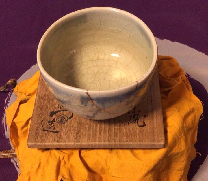 茶道具　加藤十右衛門　茶碗☆共箱付き☆