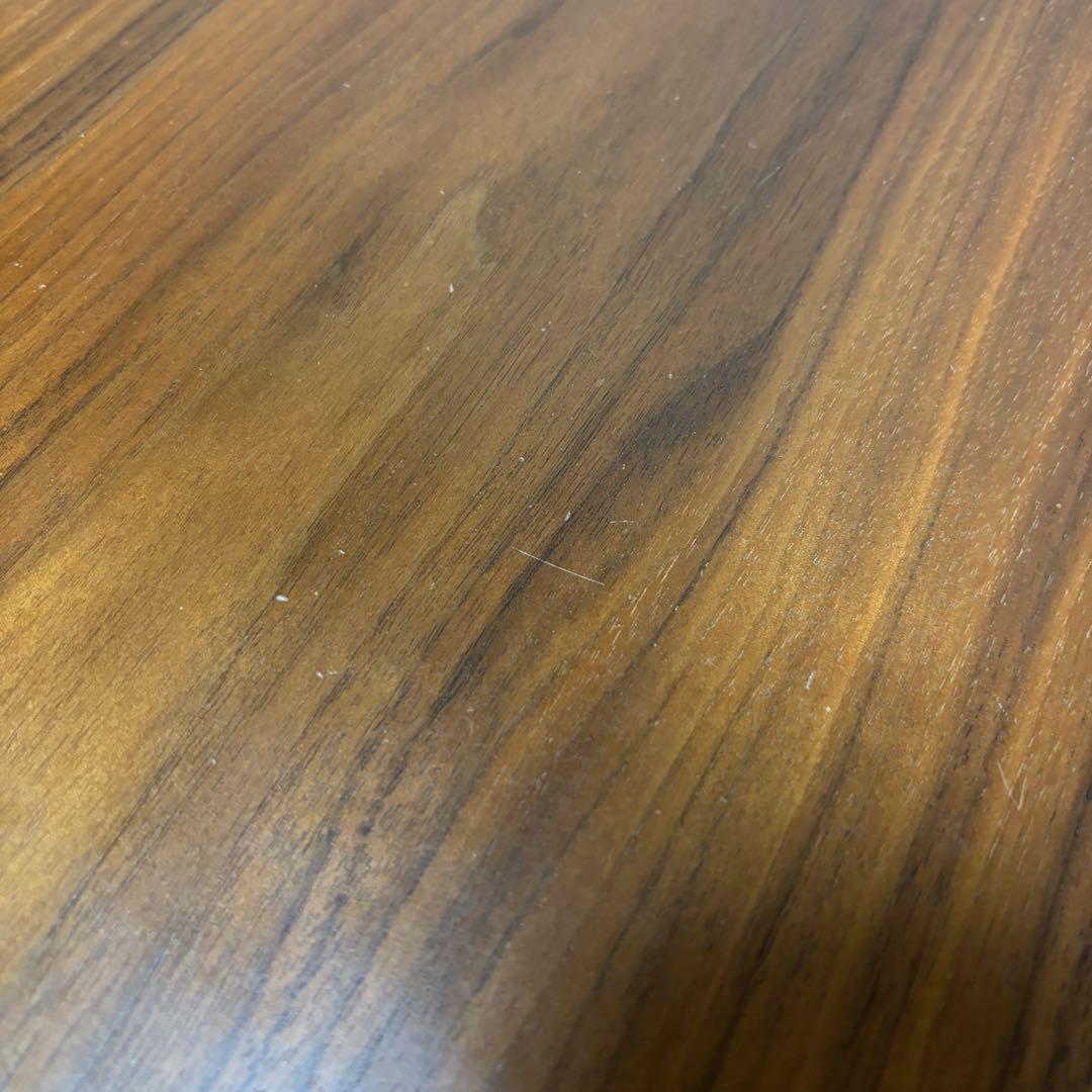 ニトリ ダイニングテーブル 丸テーブル コルーナ ウォルナット