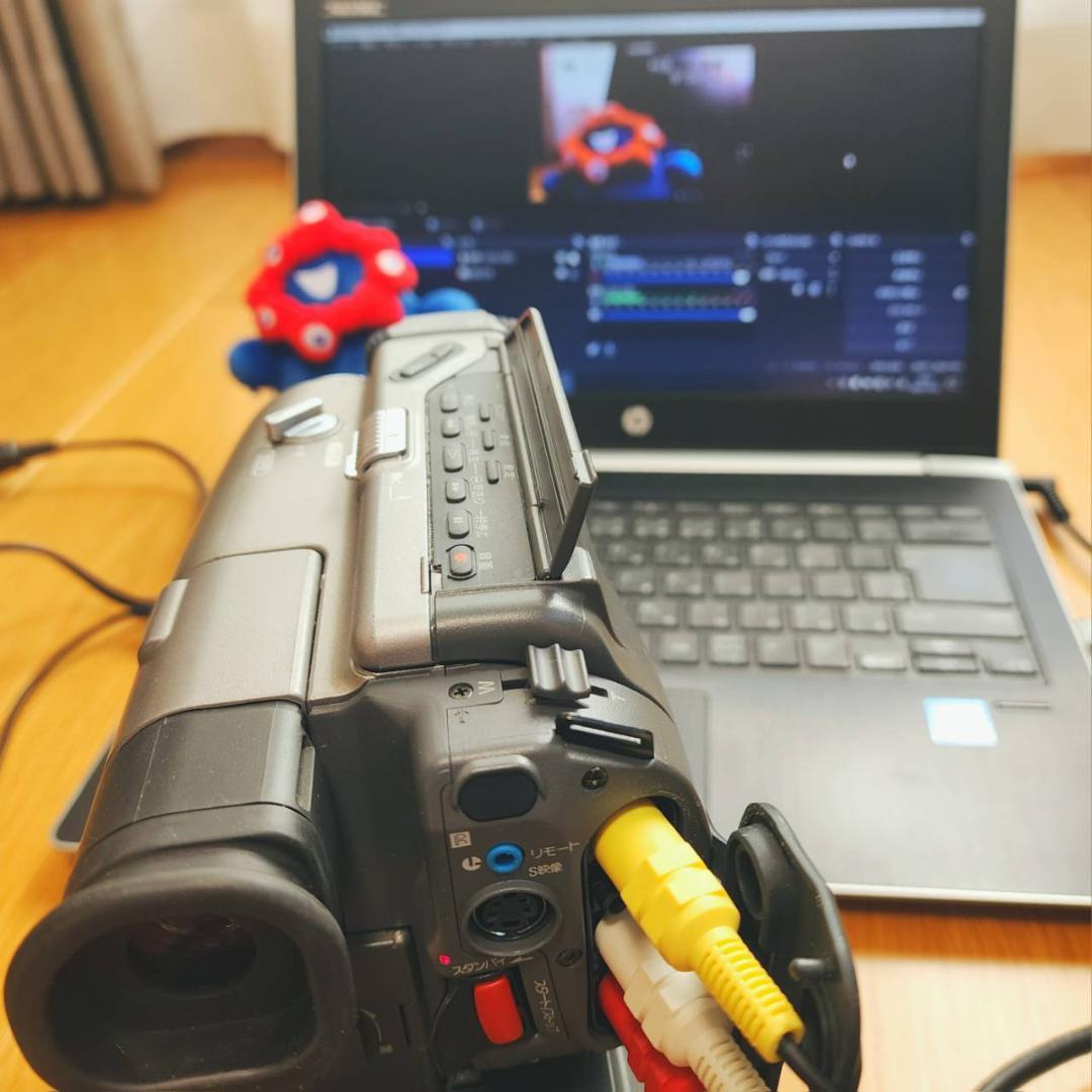 【動作確認済】高画質 Hi8 8ミリ ビデオカメラ SONY ステーションセット