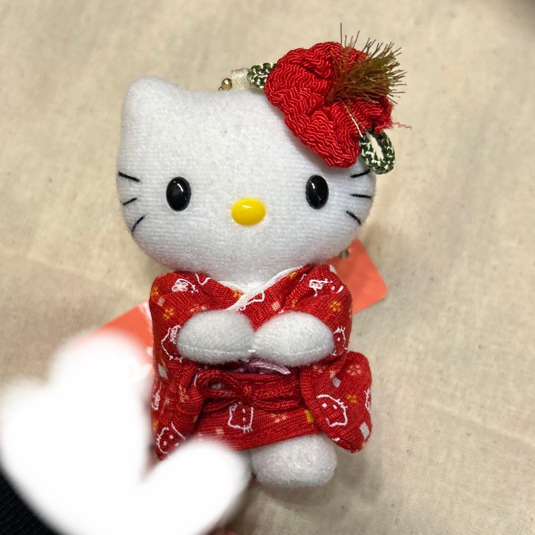 レア　キティ　日本限定　浴衣　着物　2003 JAPAN ONLY マスコット