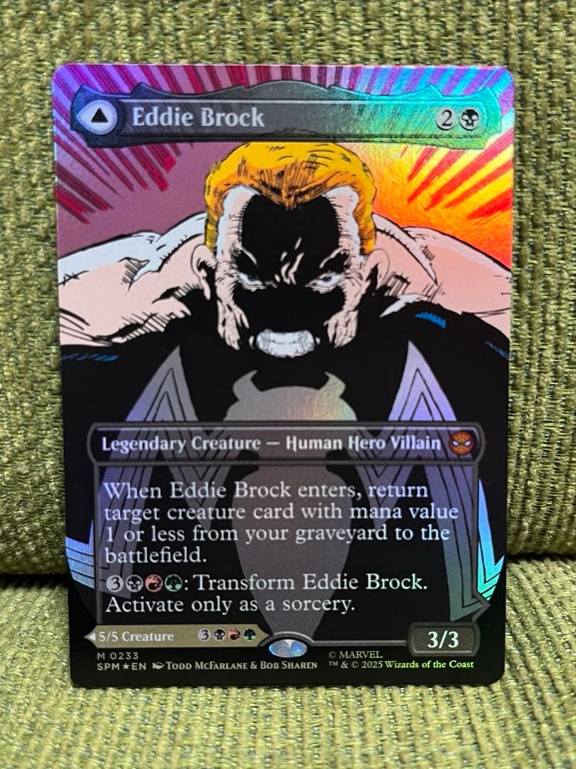 MTG エディ・ブロック / ヴェノム　クラシックコミック　foil