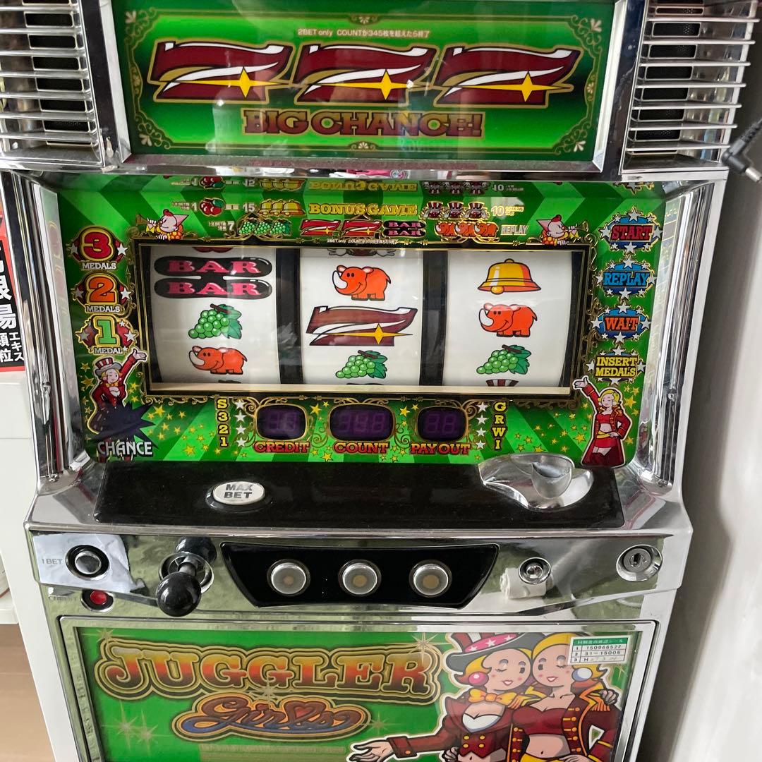 ジャグラー コイン不要機 北電子 マイジャグラーIIKK実機 【コイン