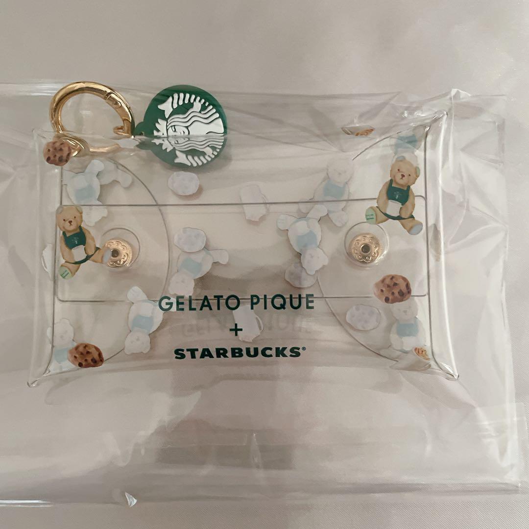 スタバ ジェラピケ コラボ スターバックス クリアマルチケース スタバ