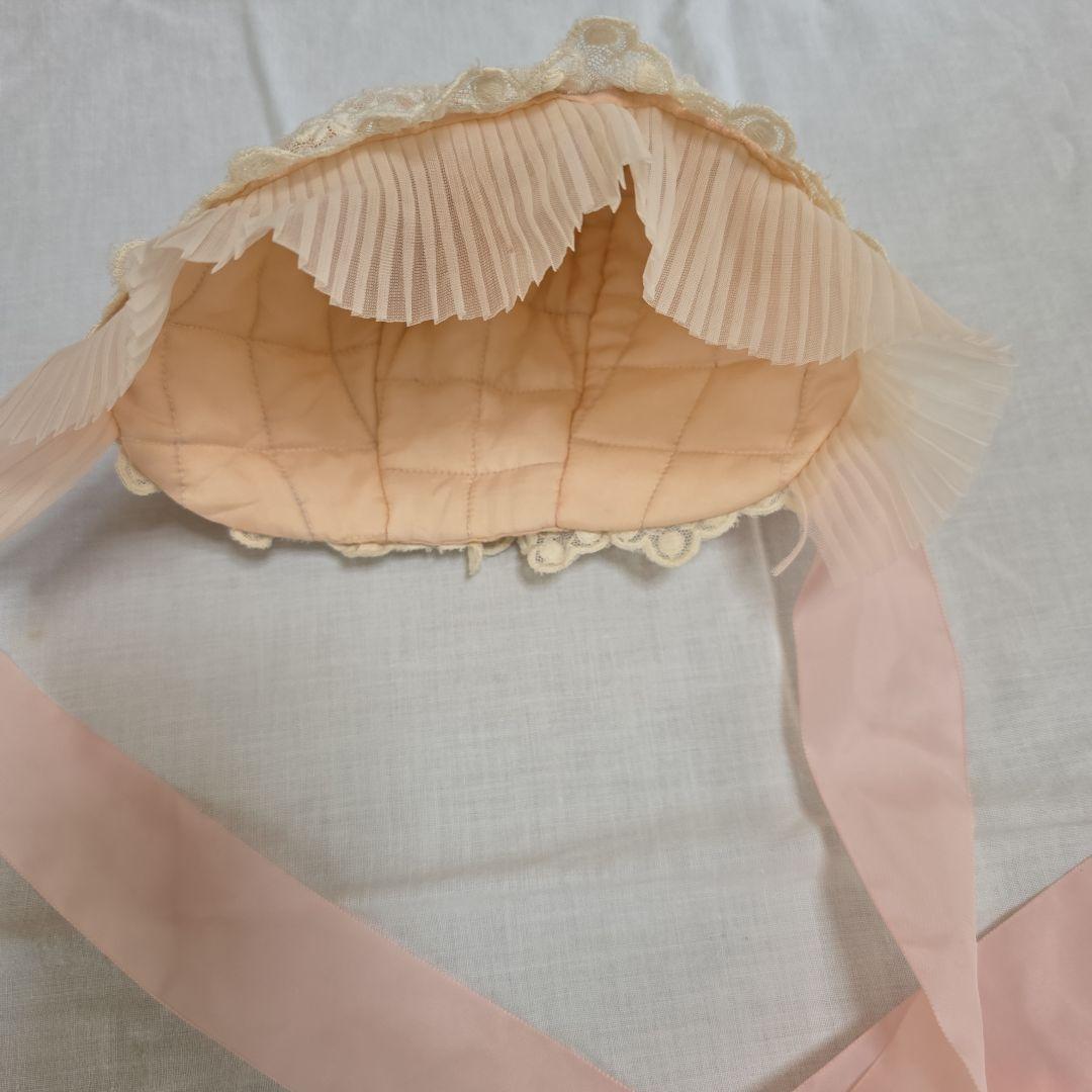 アンティークビスクドール ドレス フランスアンティーク レースドレス