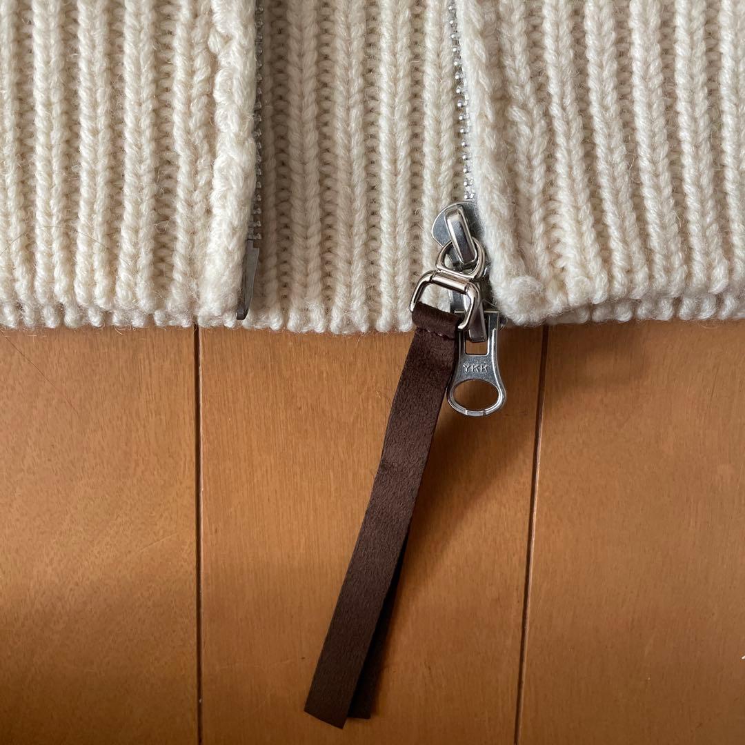 パーリーゲイツ　ジップアップセーター