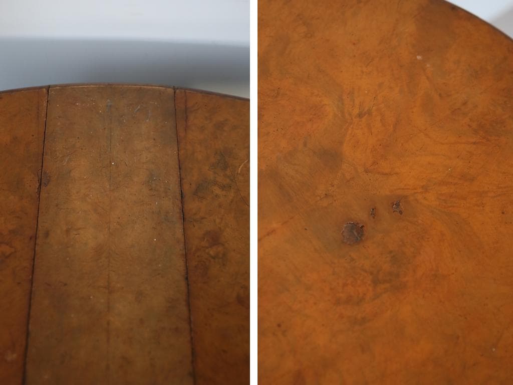 英国アンティーク木製ゲートレッグテーブル/ダイニング机/バタフライ(89-311