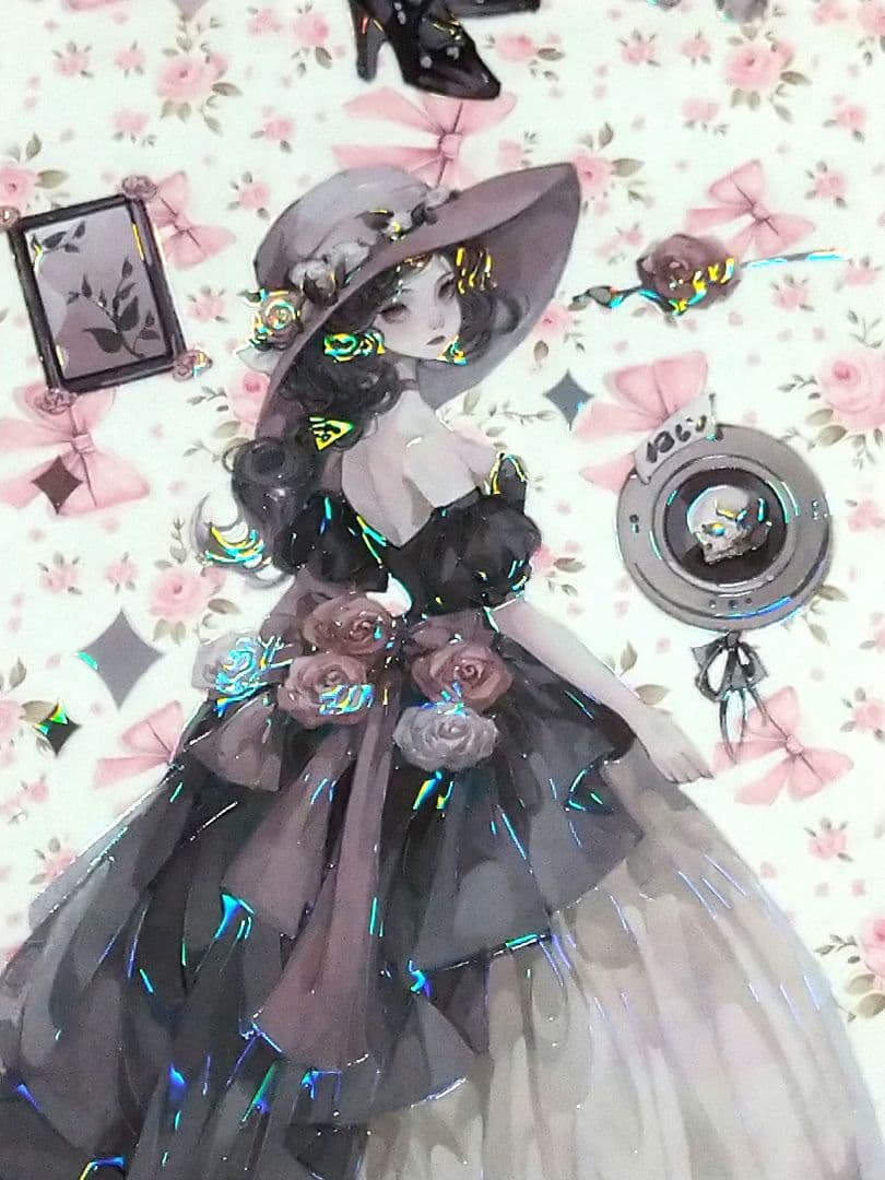 J326＃神之女(贝壳光)金刚兔切り売り海外人物マステ女の子