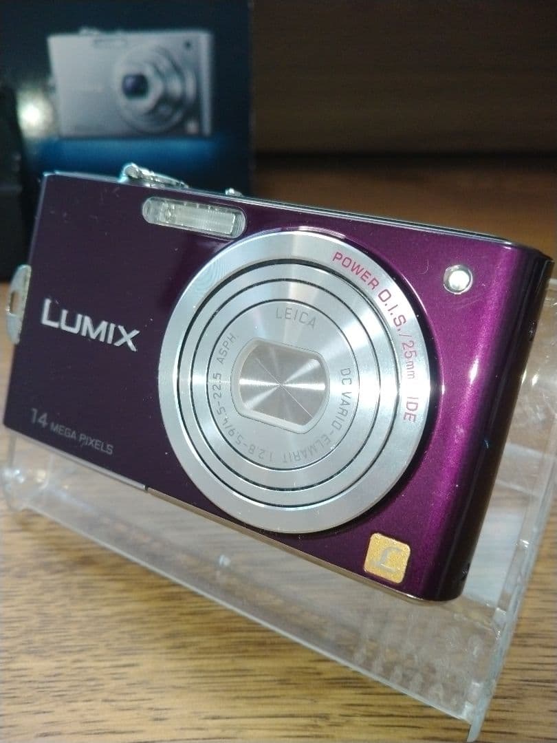 美品Panasonic LUMIX FX66 箱説完備 動作確認済 付属品完備
