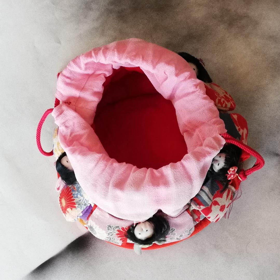 注文 手つなぎ人形袋（細工きんちゃく）