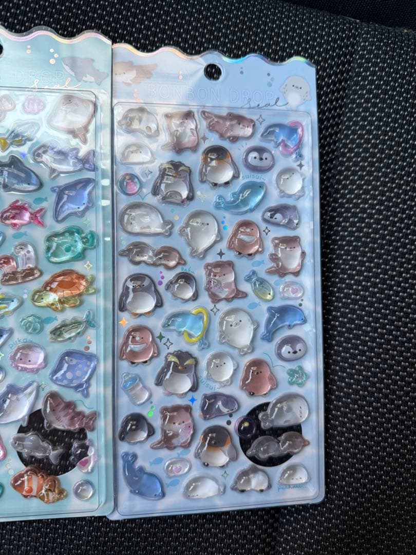 ボンボンドロップシール　水族館限定