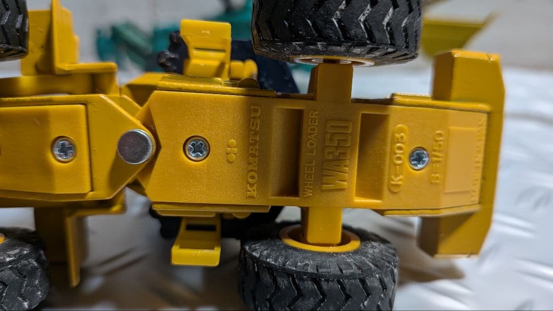 ミニ重機 KOMATSU PC200【希少品】 他 WA350 D155W