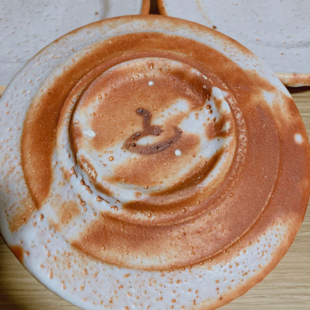 志野焼 銘々皿 加藤豊久 土代久 真作 美濃