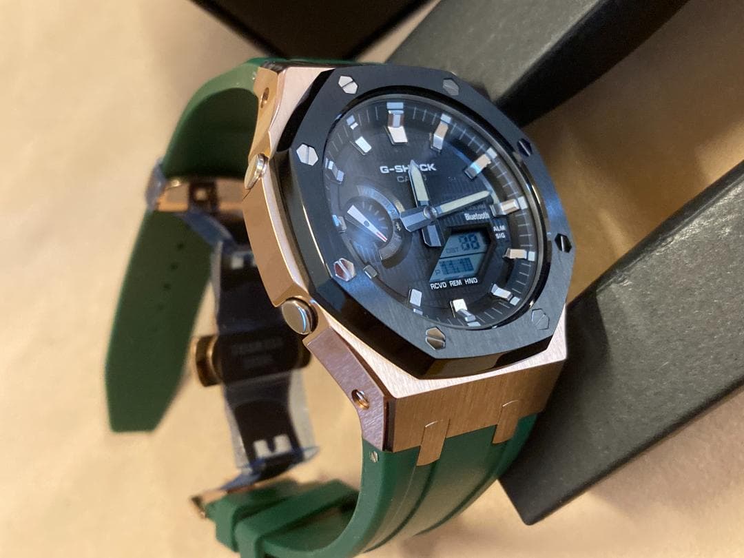 CASIO G-SHOCK GBM-2100-1AJF メタルカシオークカスタム